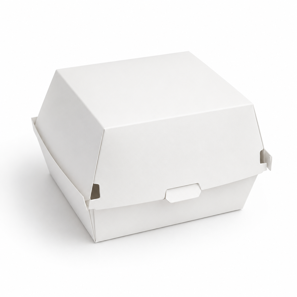 White Burger Box - 50pcs