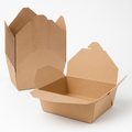 Kraft lunch box -50Pcs