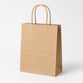 Twisted hand Kraft Paper bag -50pcs